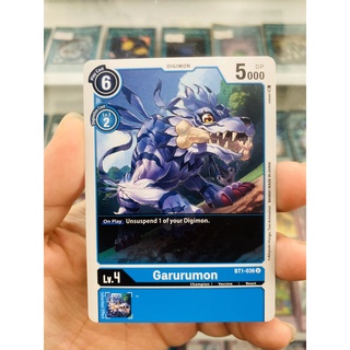 Thẻ bài digimon mã bt1-036 - garurumon - digimon - uncommon