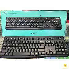 Bàn phím máy tính logitech K120 chính hãng bh 1 năm