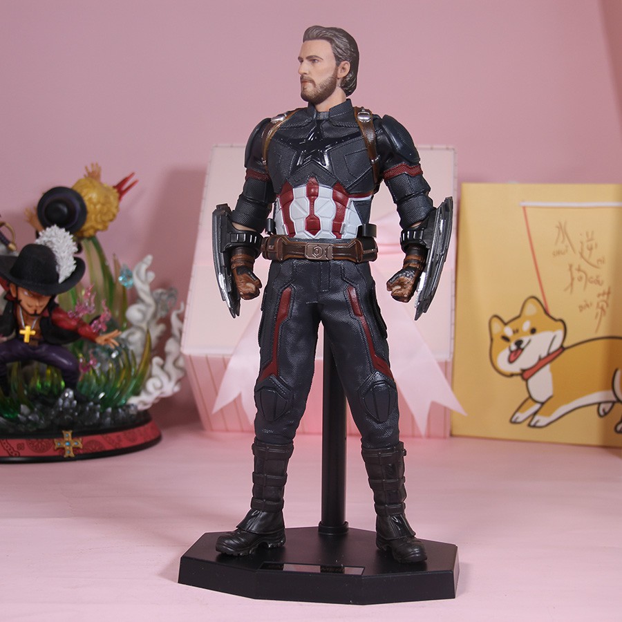 Mô hình Captain America Avengers Infinity War 1/6 Scale 30cm - Chính hãng Crazy Toys