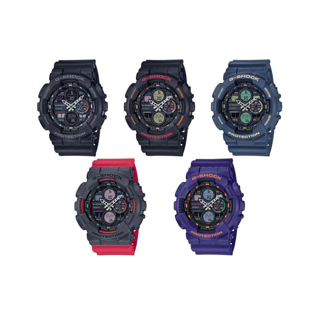 Đồng Hồ Casio Nam Dây Nhựa G-SHOCK GA-140-1A1 Chính Hãng