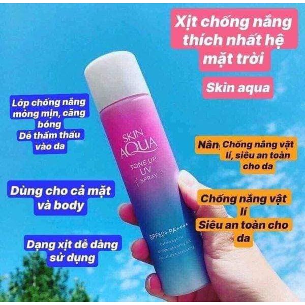 Kem chống nắng Skin Aqua Tone Up UV 80g