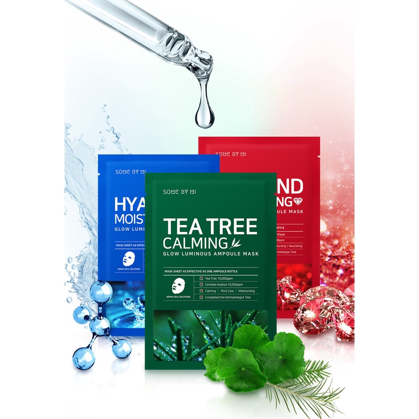 Mặt Nạ Giấy Dưỡng Da Cao Cấp Hàn Quốc Some By Mi Ampoule Mask 25g