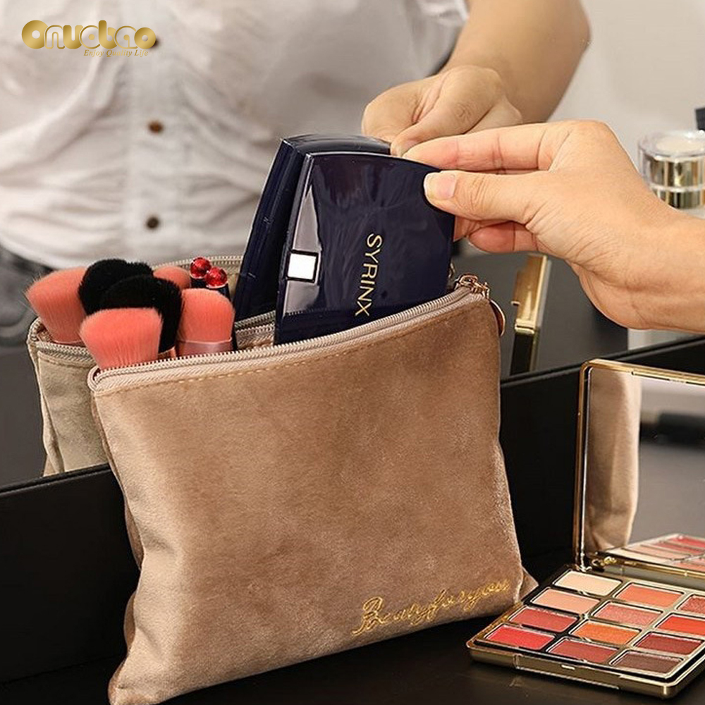 Set 4 túi đựng mỹ phẩm Onuobao chống thấm nước sức chứa lớn phong cách châu Âu cho nữ