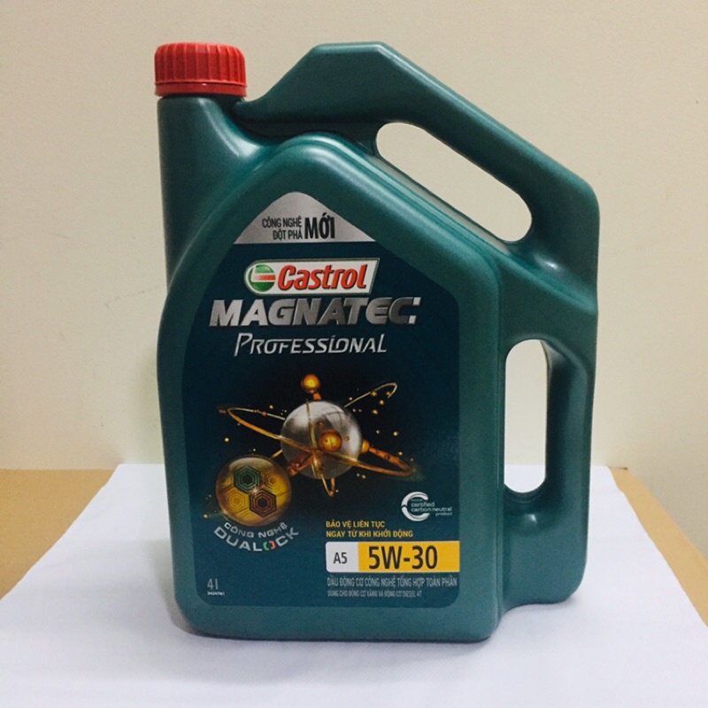 Dầu nhớt Castrol MAGNATEC 5W30 4L Chính hãng 100% Chuyên cho dòng xe Oto con (tải)