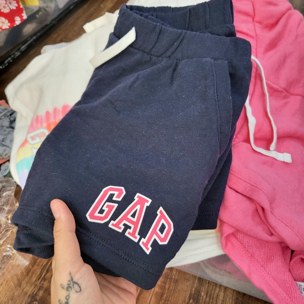 Quần short bé gái Bigbaby, quần thun ngắn đại mềm xuất xịn gap cho bé 4-16T