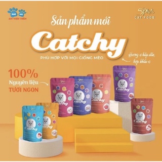 Pate Catchy cho mèo gói 70g