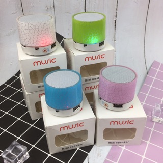 [TẶNG VÒNG PHONG THỦY 99K]_LOA BLUETOOTH MINI ĐÈN LED S10