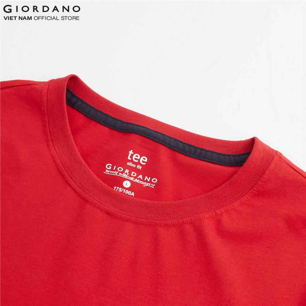 Áo Thun Nam Cổ Tròn Giordano 01020250