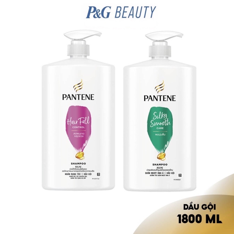 Dầu gội Pantene 1.8L chai lớn