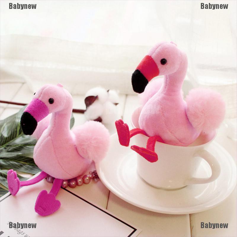 Thú Nhồi Bông Hình Chim Hồng Hạc Dễ Thương