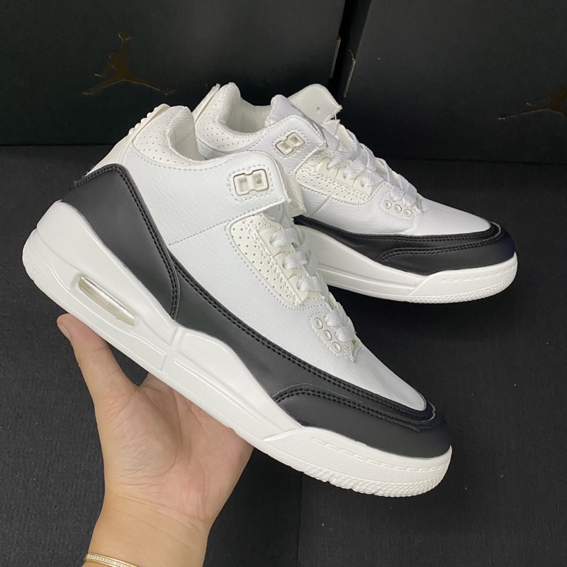 Giầy jordan 3 thấp cổ màu trắng siêu đẹp rẻ fullbox