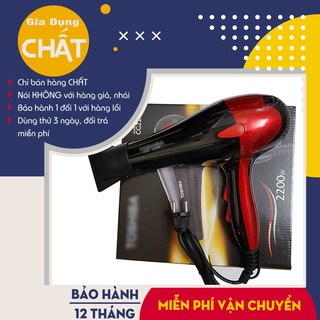 máy sấy tóc 2 chiều 2200w, máy sấy tóc tạo kiểu cho mọi loại tóc siêu bền