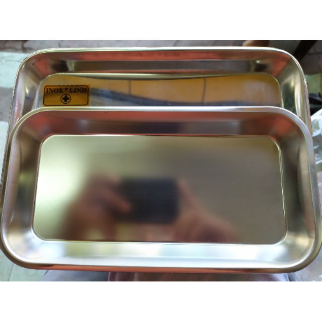 Khay inox 304 dùng cho spa thẫm mỹ viện