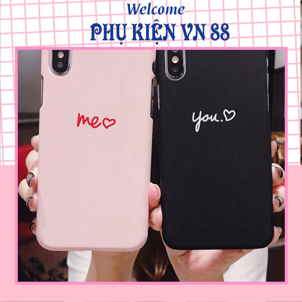 Ốp lưng iphone You and Me 5/5s/6/6plus/6s/6s plus/6/7/7plus/8/8plus/x/xs/xs max/11/11 pro/11 promax - Phụ Kiện VN 88