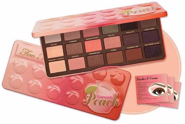 BẢNG MÀU MẮT TOO FACED SWEET PEACH