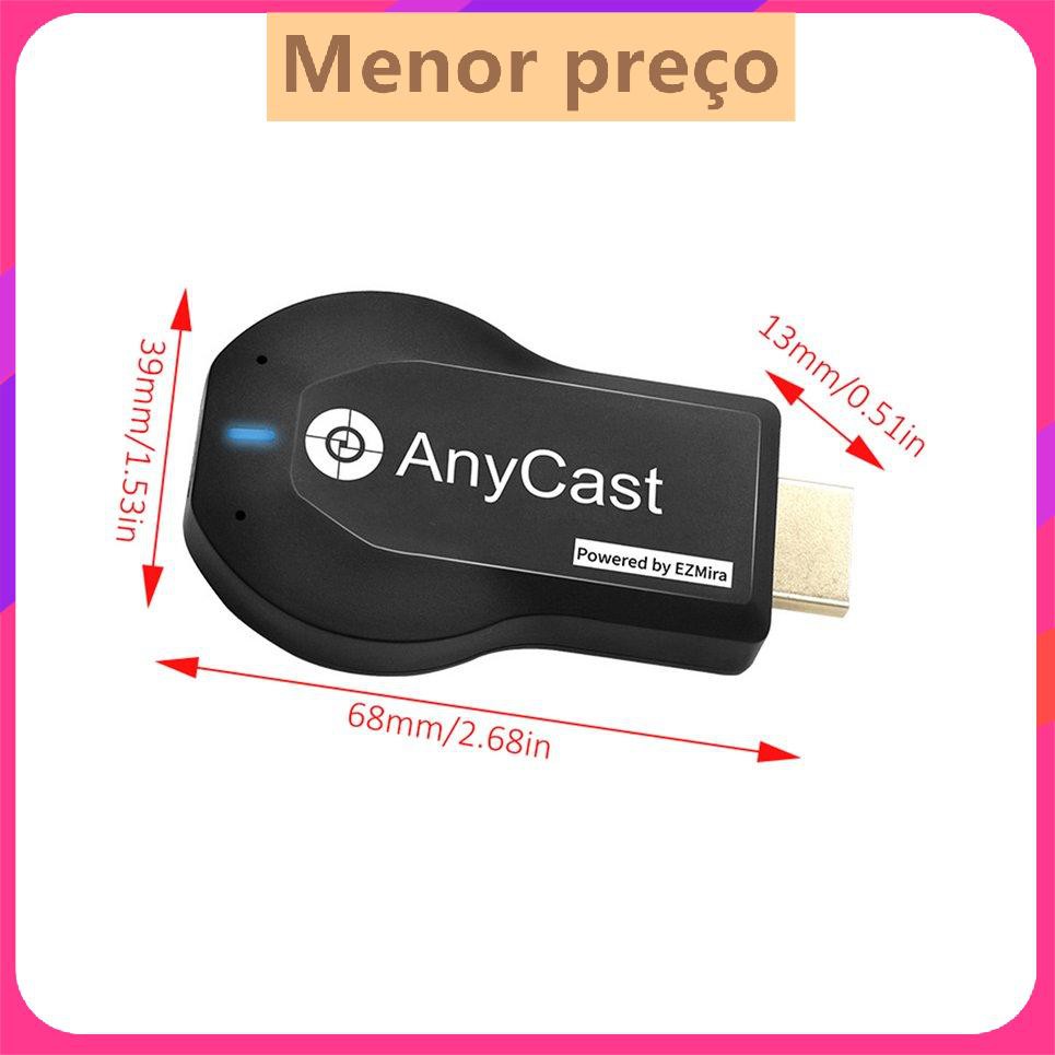 Bộ thu không dây Smart Tv HD Dongle Chromecast 2 Anycast cho Tv di động