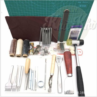 BỘ DỤNG CỤ LÀM ĐỒ DA CAO CẤP 42 MÓN