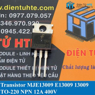 Transistor công suất  JE13009 E13009 13009 400V 12A TO-220