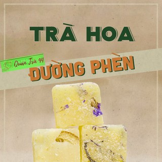 Viên trà hoa đường phèn - trà thảo mộc- mã 12