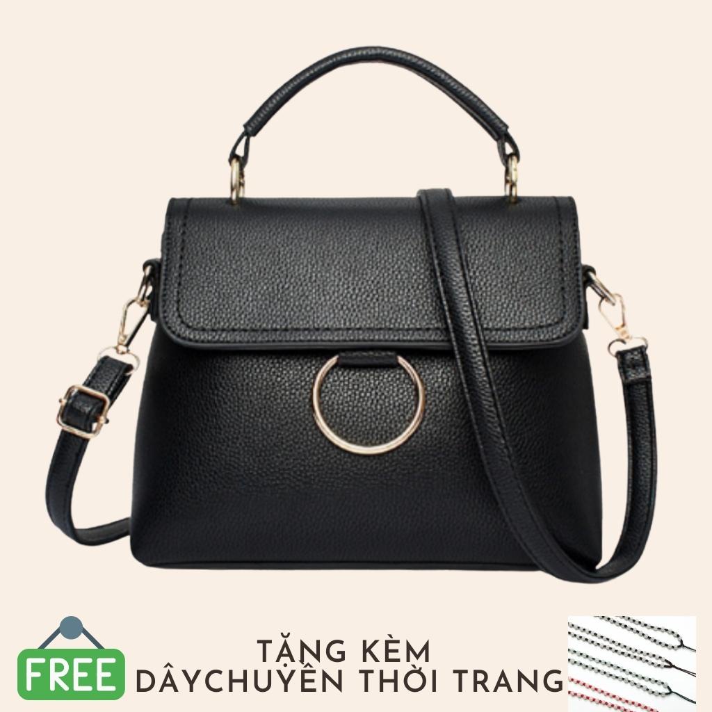 Túi xách thời trang cá tính Đồ Da Thành Long TLG 208102 Tặng dây chuyền thời trang