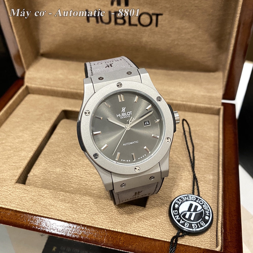 [Máy Cơ] Đồng hồ nam HBL - máy cơ automatic dây da hàng cao cấp fullbox bảo hành 24 tháng autowatch | BigBuy360 - bigbuy360.vn