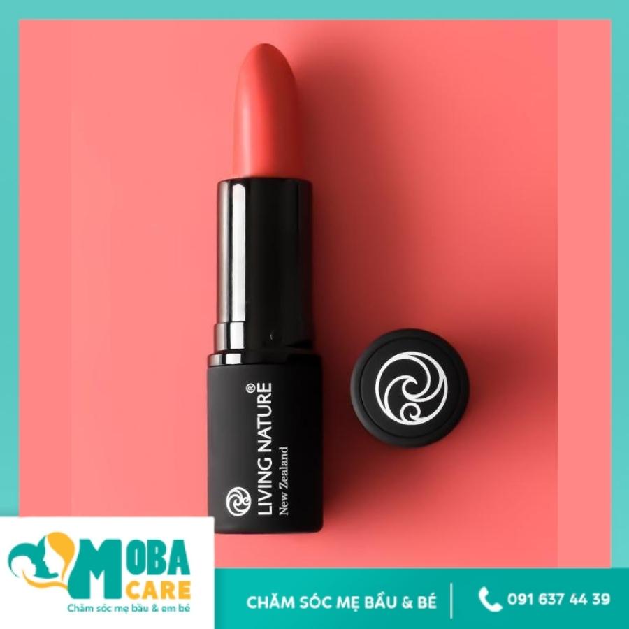 Son môi hữu cơ hồng tự nhiên Living Nature Bloom 10