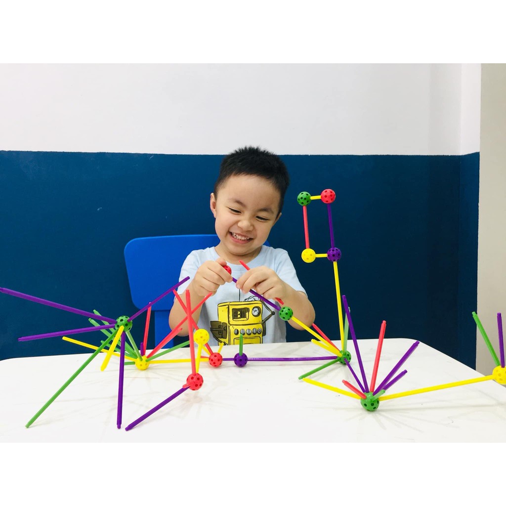 Xếp Hình Không Gian Sáng Tạo Smart Ball Cho Bé
