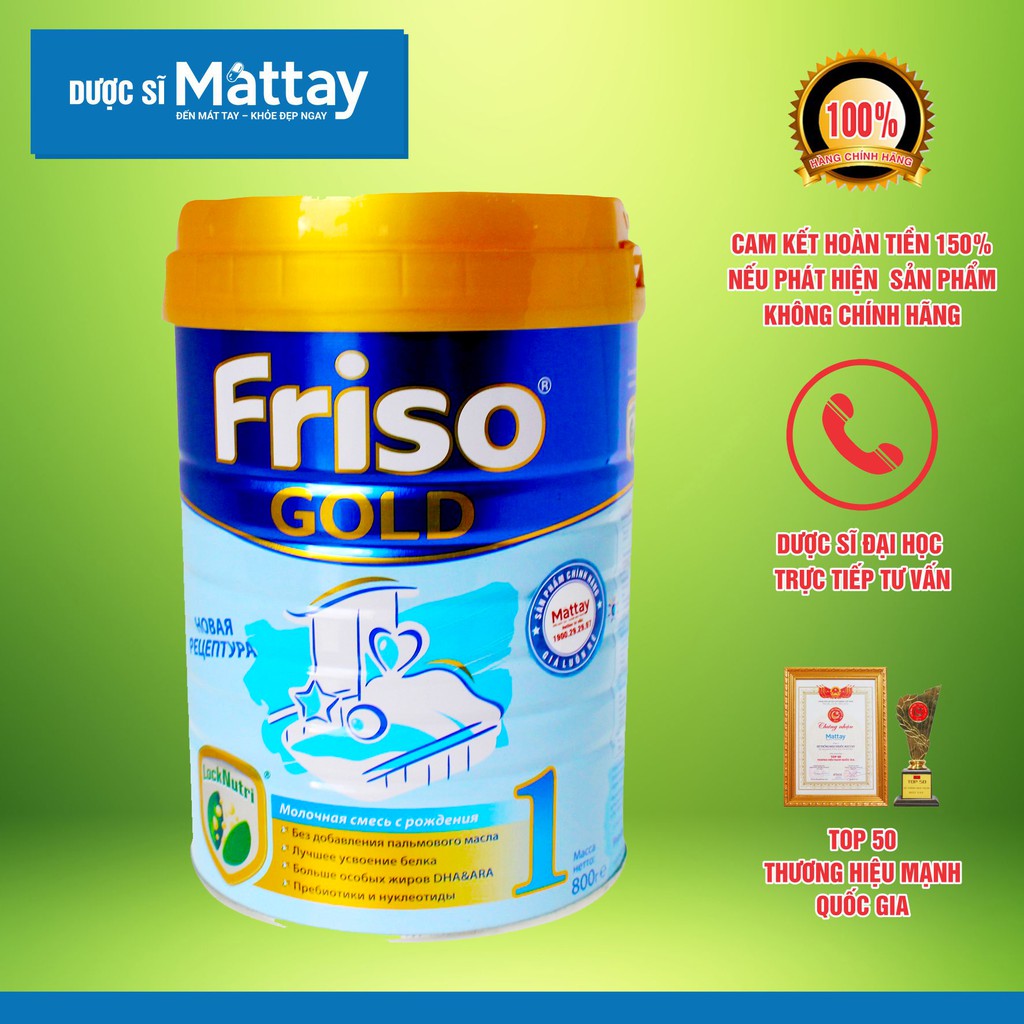 ❤️ Sữa Friso Nga Số 1 - Lon 800gr - Nội Địa Nga.