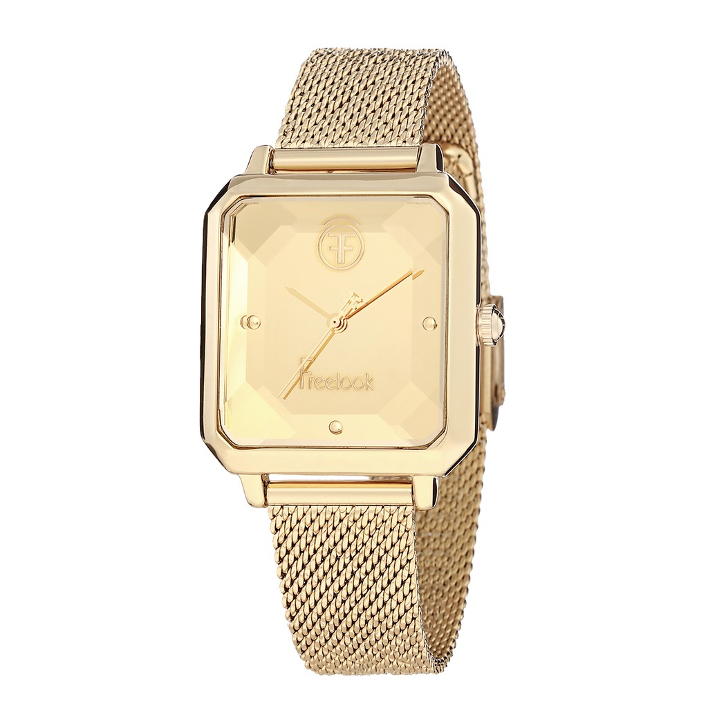 Đồng hồ nữ Freelook Classics Carree Gold Watch FL.1.10105.5