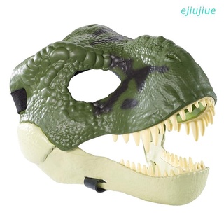 Mặt nạ hóa trang halloween phối hình khủng long bằng latex