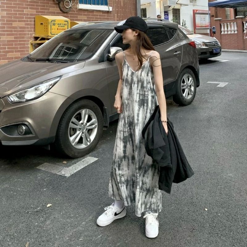 Váy nữ 2 dây tươi mát mùa hè