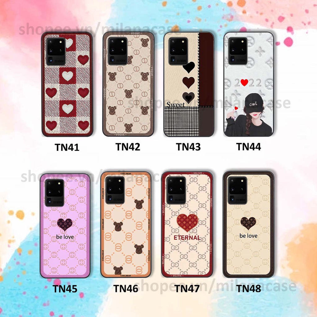 Ốp Samsung S20 Ultra hình trái tim be love tình yêu siêu đẹp, cá tính, thời trang
