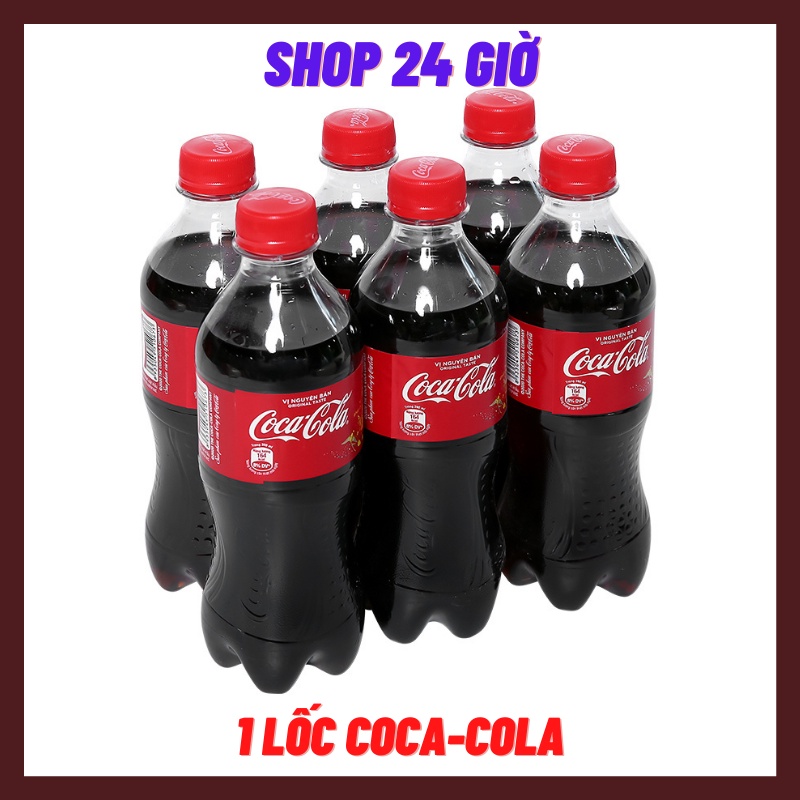 CoCa-Cola Chai Pet 1 Lốc 6 Chai - Shop 24 Giờ
