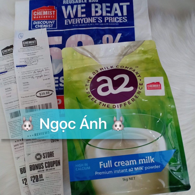 Sữa tươi dạng bột A2