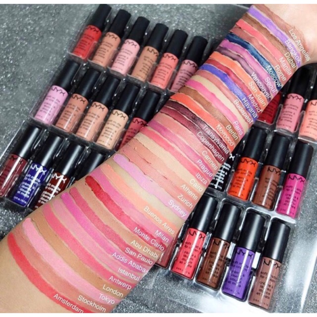 Son Nyx cream mini tách set 4.7ml