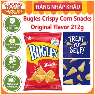 Snacks ngô giòn vị truyền thống Bugles Crispy Corn Snacks Original Flavor 212g