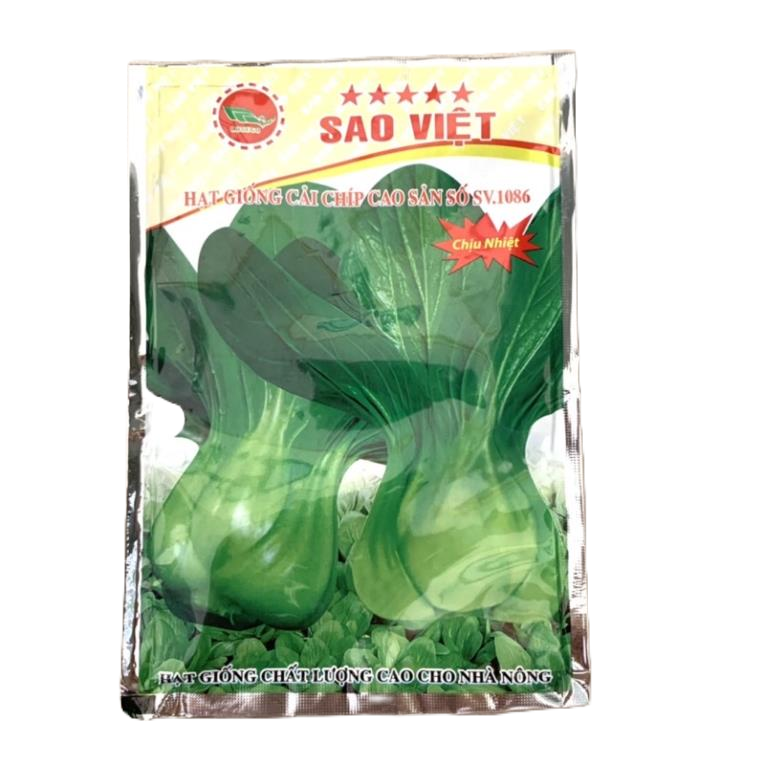 5 gói hạt giống cải chíp sao việt 20gr