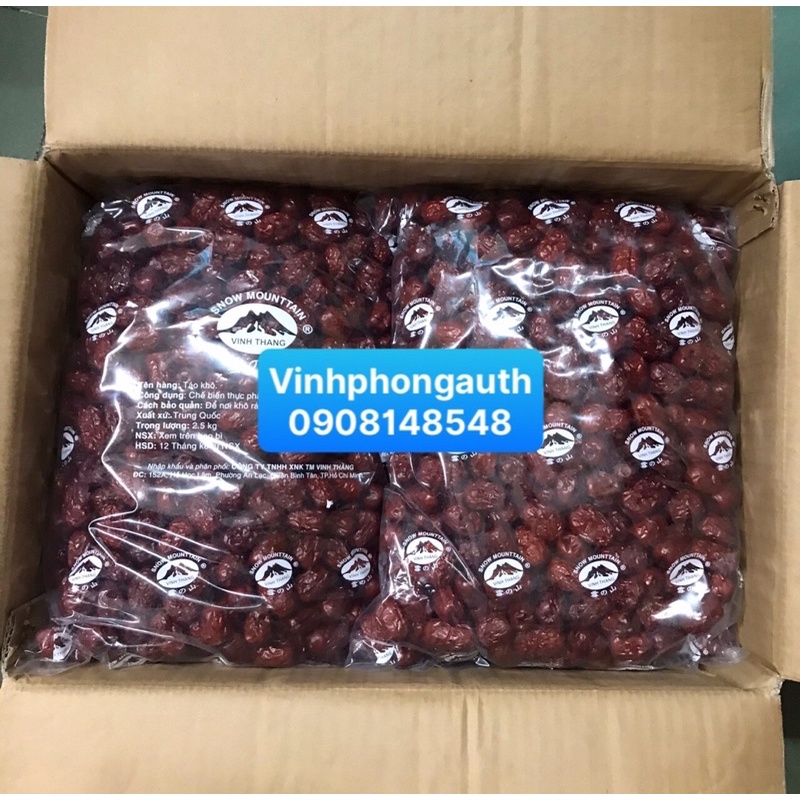 Táo đỏ khô 100g - 500g