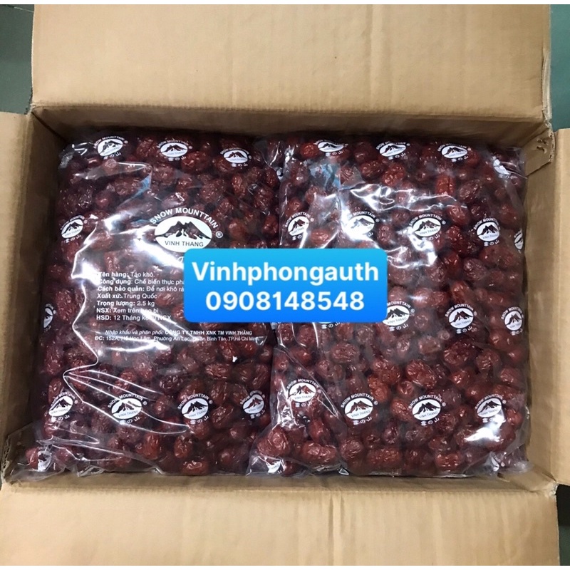 Táo đỏ khô 100g - 500g