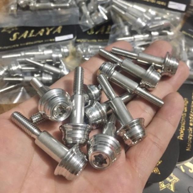 Ốc tay thắng mẫu thái inox 304 dùng chung cho cả Hon và Ya QU17