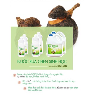 Nước rửa chén sinh học Sochi 800ml