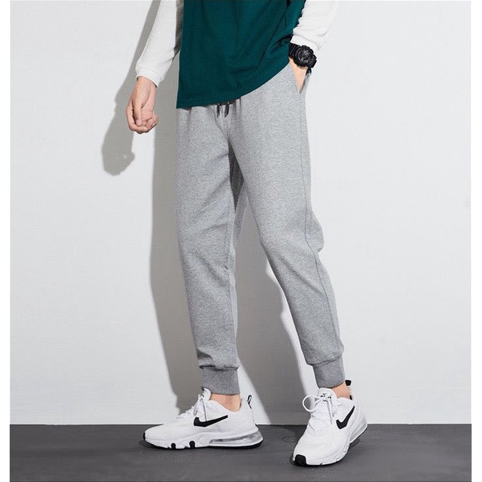 QUẦN JOGGER NỈ TRƠN NAM NỮ SIZE M-L-XL-XXL