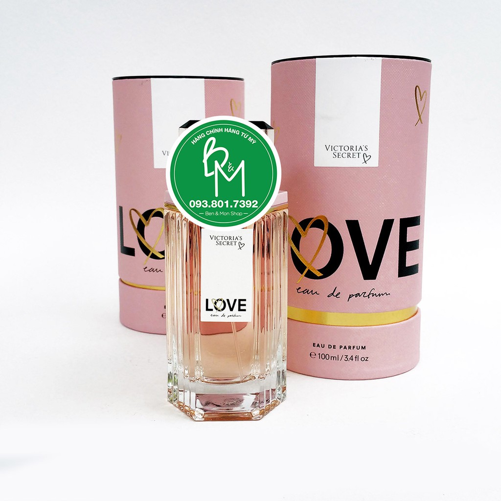 [100ml - Hàng Bill Mỹ] Nước hoa chính hãng từ Love Eau De Perfume Victoria's Secret USA