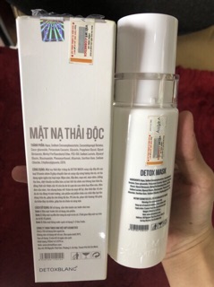 (Mẫu mới) Mặt nạ thải độc DETOX BLANC Số 1 (DETOX MASK CHÍNH HÃNG)