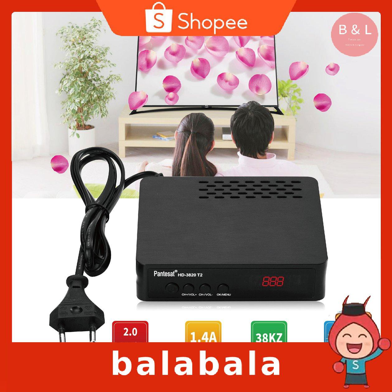 Bộ Tv Box Kỹ Thuật Số Mt2203 Dvb-T2 Av 2.4g Usb Wifi Chất Lượng Cao