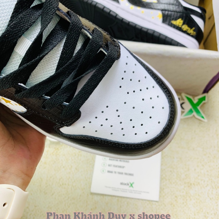 Giày thể thao Nike Sb Đen Trắng | SB DUNK x SUPREME có chữ ký