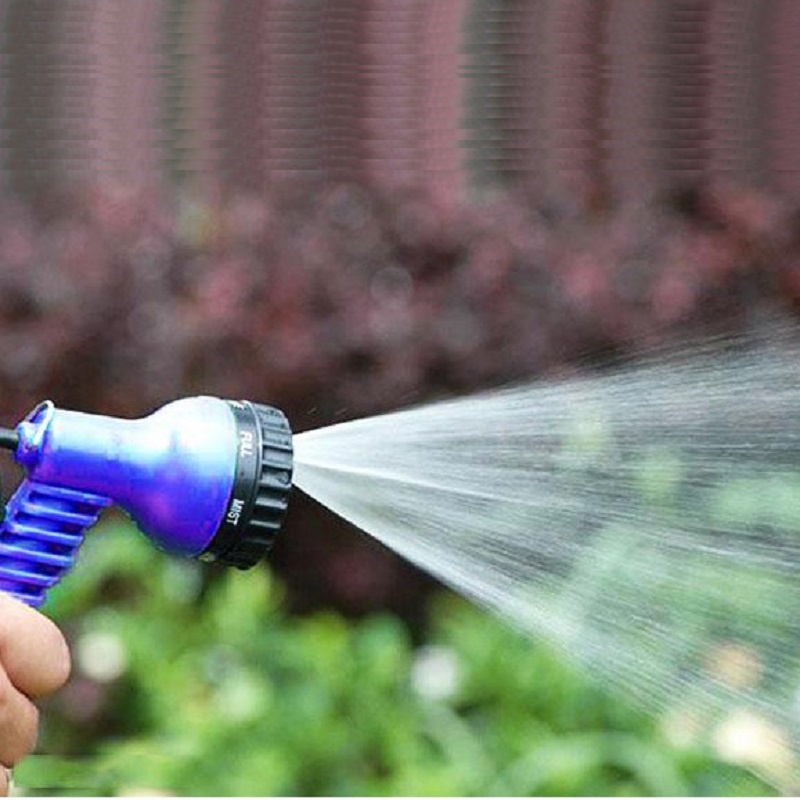 Bộ Vòi Xịt Nước Rửa Xe Tưới Cây Liền Ống Giãn Nở Thông Minh Chống Rối Chống Xoắn Dài 15M, 22.5M Và 30M