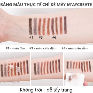 Chì Kẻ Mày MayCreate Eyebrow Pencil MCE101