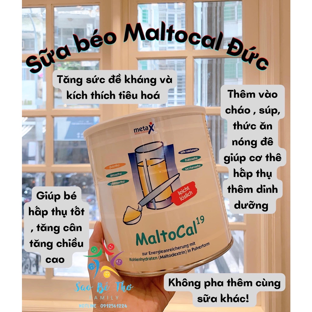 Sữa bột dinh dưỡng tăng cân Maltocal 19 hộp 1kg mẫu mới