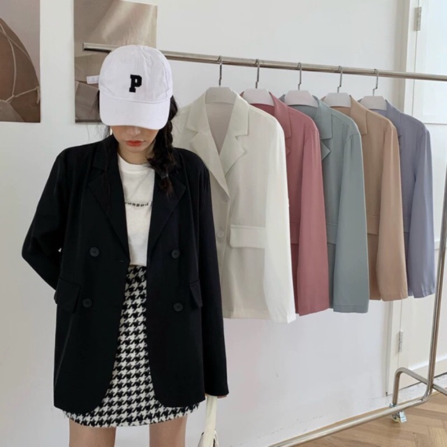 [ORDER] ÁO BLAZER ULZZANG 7 màu xinh xinh